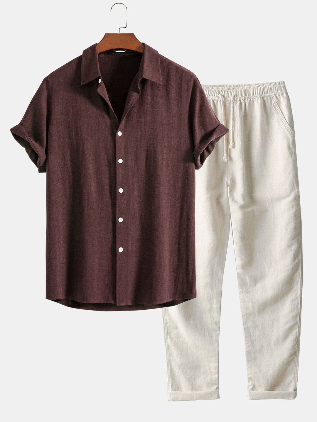 Sergio™ | Overhemd en Broek Linnen Set