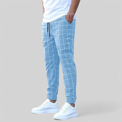 Molenhuis Mode | Elegante geruite herenbroek