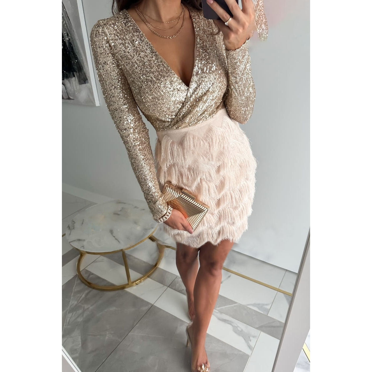 Elisa ™ | Elegant Dress With Fringes