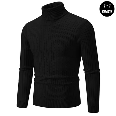 LORETT | Warme gebreide trui met colkraag (1+1 GRATIS)