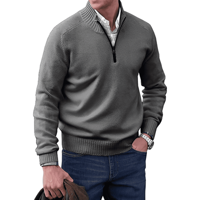 Rêveur™ | Elegante Kasjmier Zip-up Trui