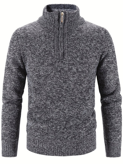 Johny™ | Half Zipper Trui
