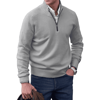 Rêveur™ | Elegante Kasjmier Zip-up Trui