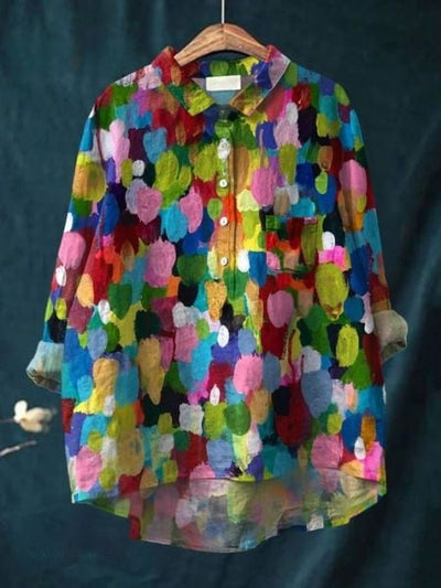 Molenhuis Mode | Luchtige blouse met bloemenpatroon