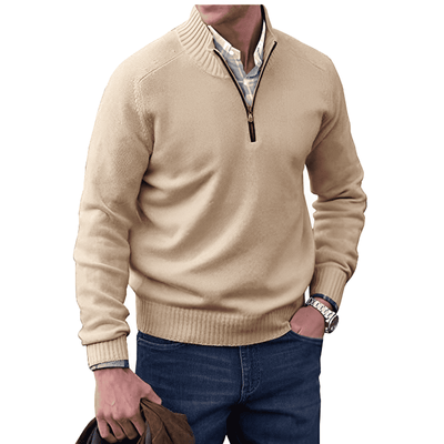 Rêveur™ | Elegante Kasjmier Zip-up Trui