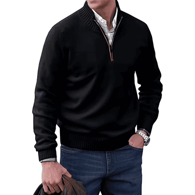 Rêveur™ | Elegante Kasjmier Zip-up Trui
