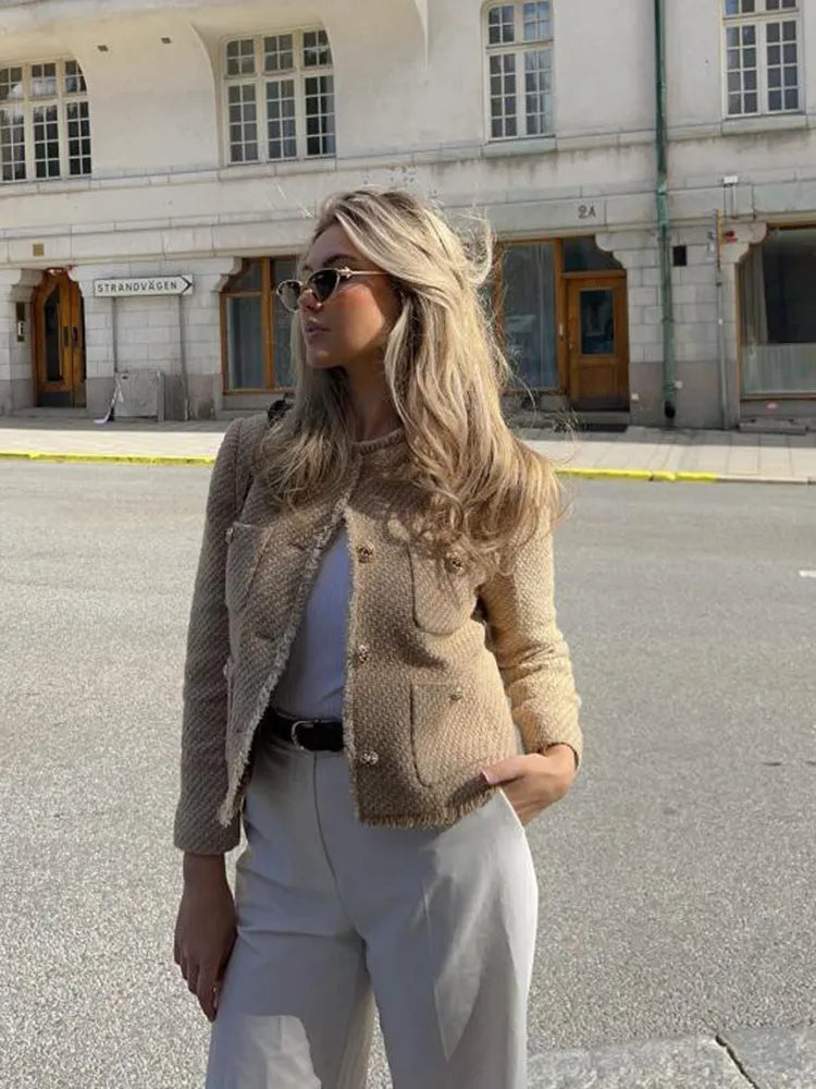 Sarah™ | Tweed Jasje