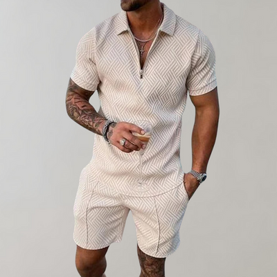 Molenhuis Mode | Zomerset voor heren met polo en korte broek