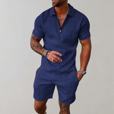 Molenhuis Mode | Zomerset voor heren met polo en korte broek