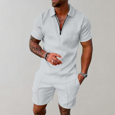 Molenhuis Mode | Zomerset voor heren met polo en korte broek