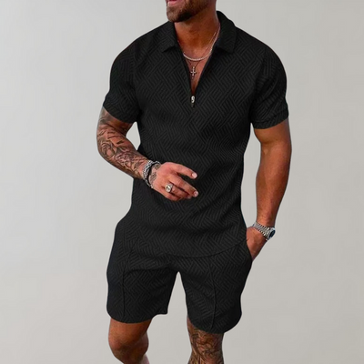 Molenhuis Mode | Zomerset voor heren met polo en korte broek