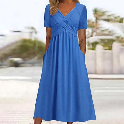 Jamaica - Elegante midijurk met flatterende pasvorm