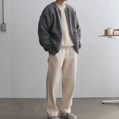 Daniel | Trendy gebreid vest