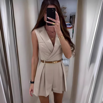 Francheska™ | Stijlvolle Mouwloze Jumpsuit