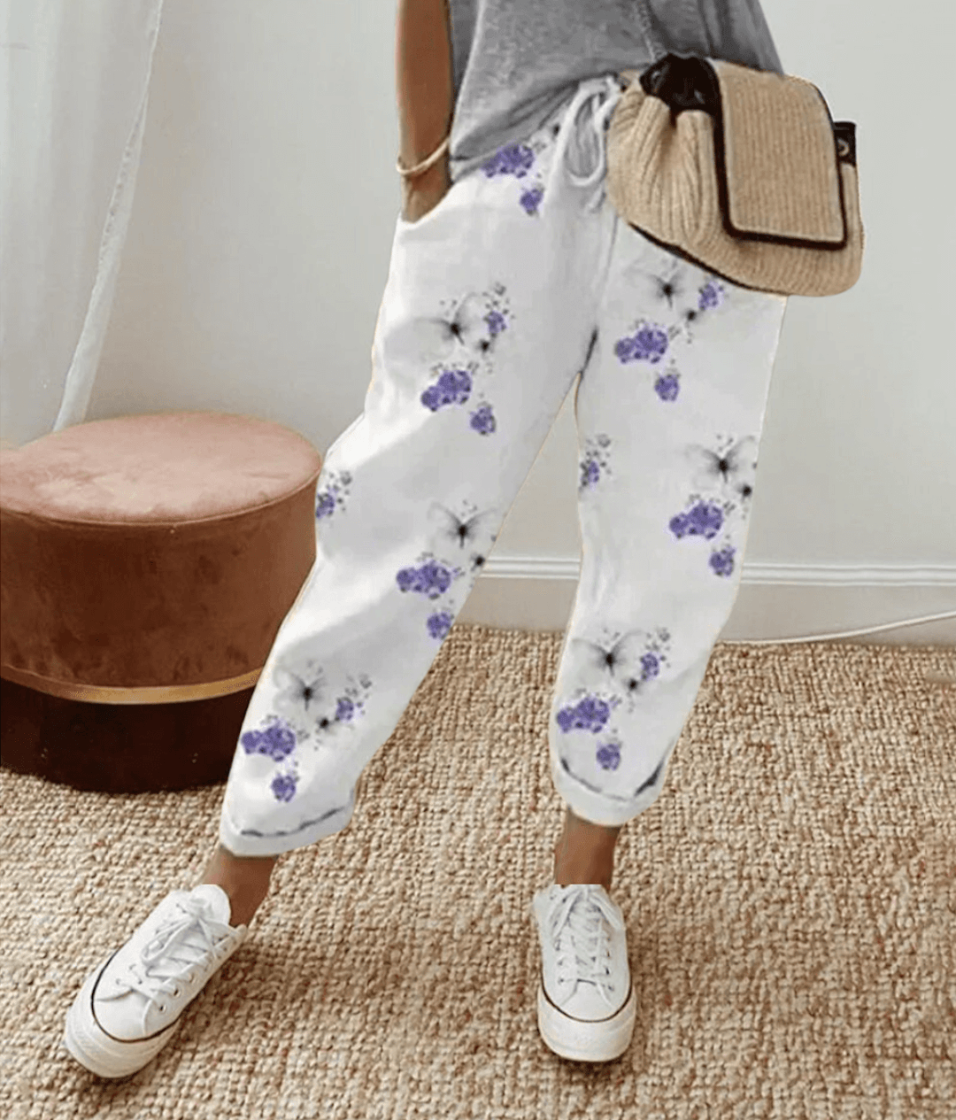 Rive™ | Elegant cotton-linen trousers
