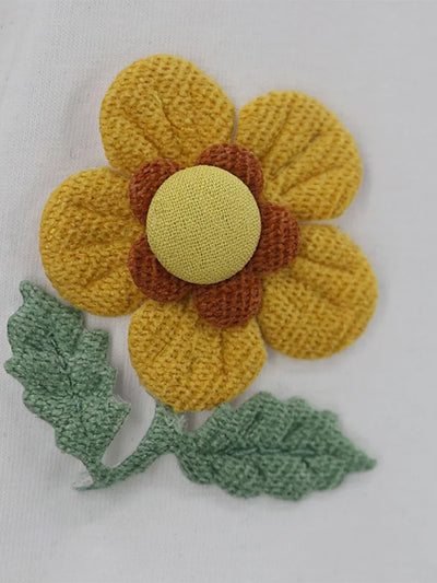 Rosa™ | Bloemen Effen T-Shirts