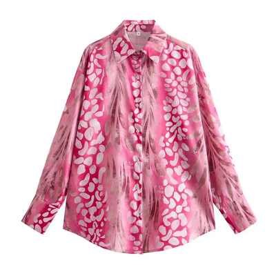 Thessa™ | Dames Elegante Overhemd Met Rok