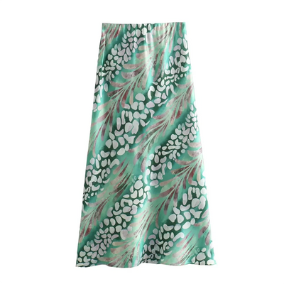 Thessa™ | Dames Elegante Overhemd Met Rok