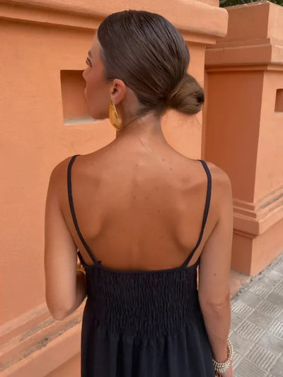Tatiana™ | Elegante Bloem Sling Maxi-Jurk