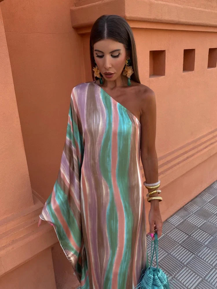 Valentina™ | Sexy Eenschouder Losse Feestjurk