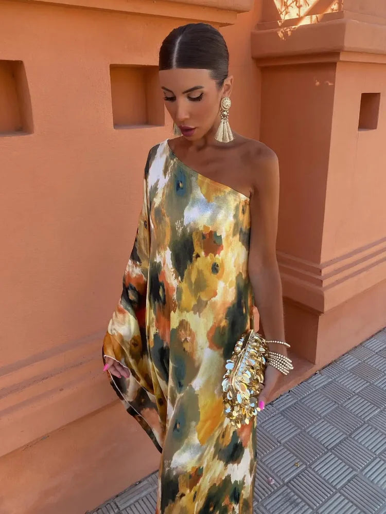 Valentina™ | Sexy Eenschouder Losse Feestjurk