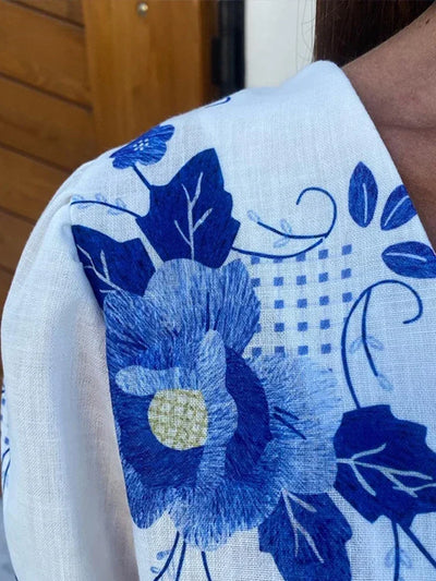 Madelief™ | Bloemenprint Shirt