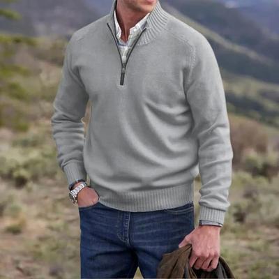 Rêveur™ | Elegante Kasjmier Zip-up Trui
