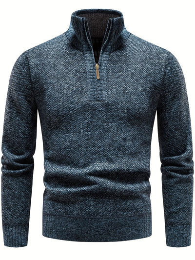 Johny™ | Half Zipper Trui