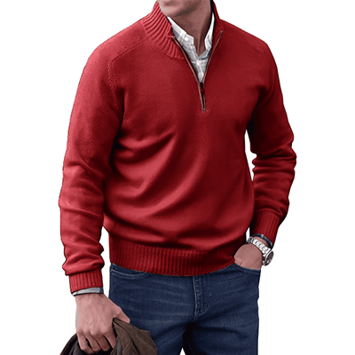 Rêveur™ | Elegante Kasjmier Zip-up Trui