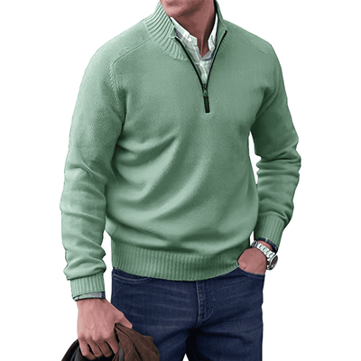 Rêveur™ | Elegante Kasjmier Zip-up Trui