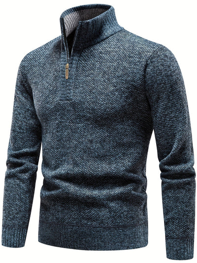 Johny™ | Half Zipper Trui