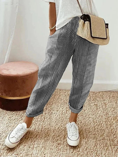 Beaudine™ | Striped Trousers 
