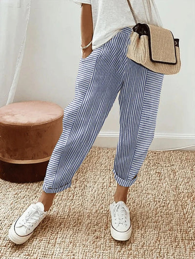 Beaudine™ | Striped Trousers 