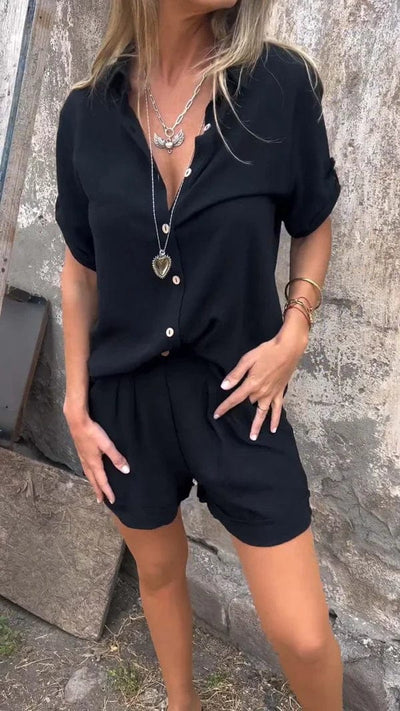 Paula | Lichte linnen set