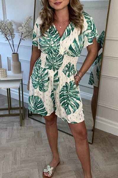 Molenhuis Mode | Casual jumpsuit met bloemenprint