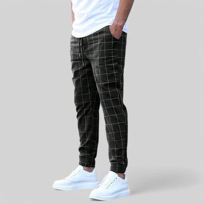 Molenhuis Mode | Elegante geruite herenbroek