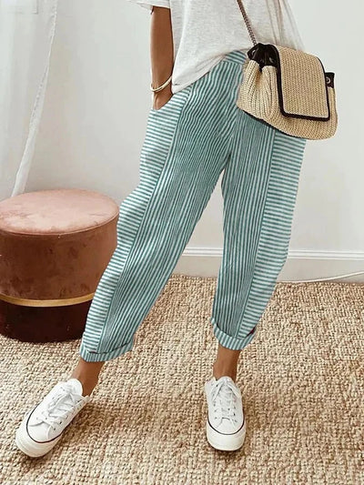 Beaudine™ | Striped Trousers 
