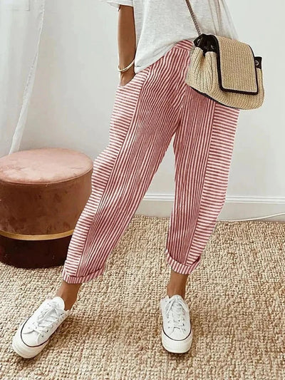 Beaudine™ | Striped Trousers 